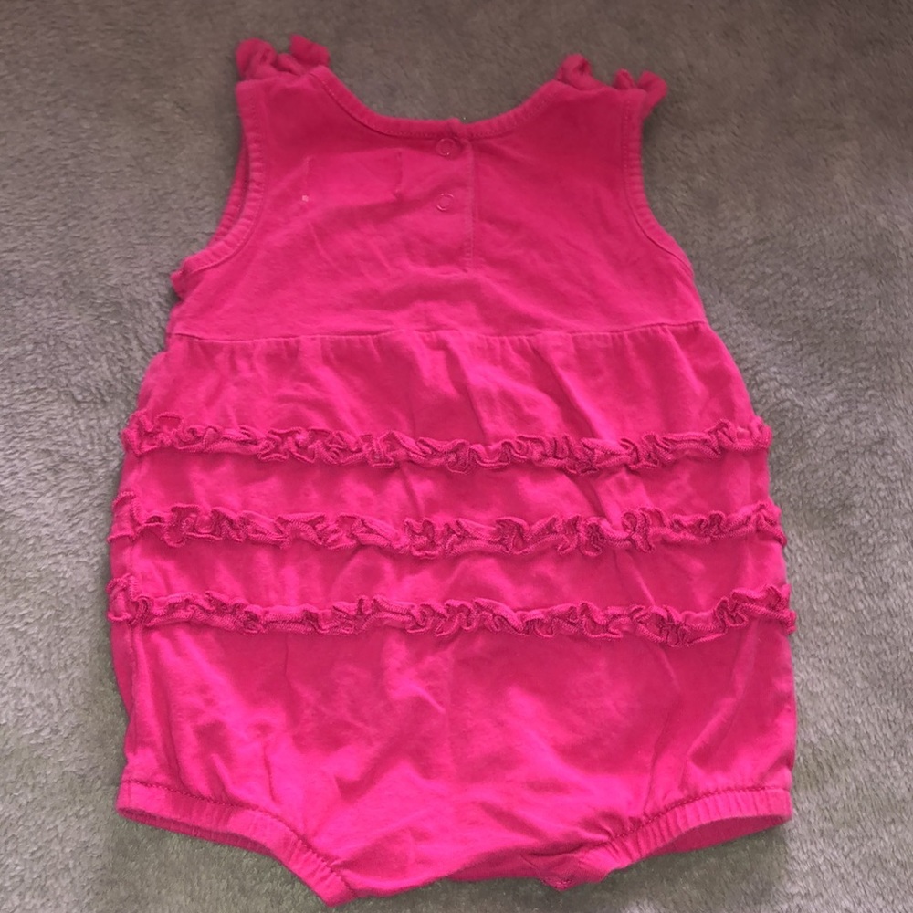 Toffee Apple Ruffled Romper Frog Outfit 6 months